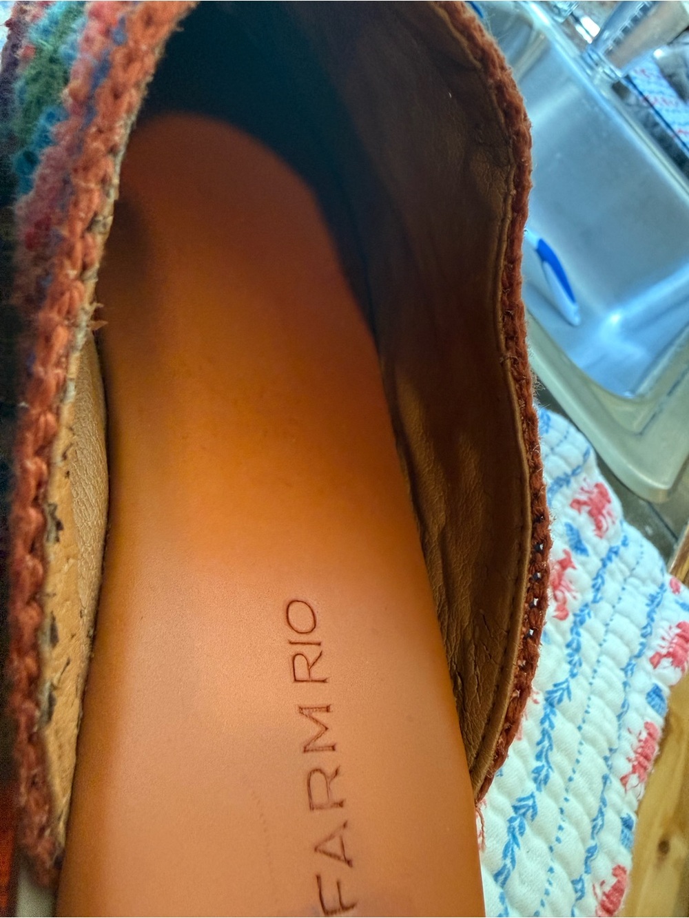 FARM Rio Multicolor Crochet Platform Mules - Picture 7 of 10